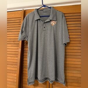 Champion Gray Polo Shirt with Embroidered Details